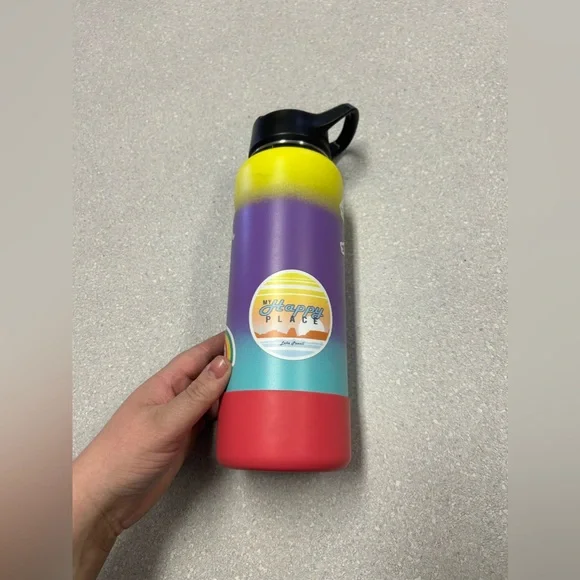 Hydro flask 40 ounce rainbow stainless steel Waterbottle - Picture 2 of 10